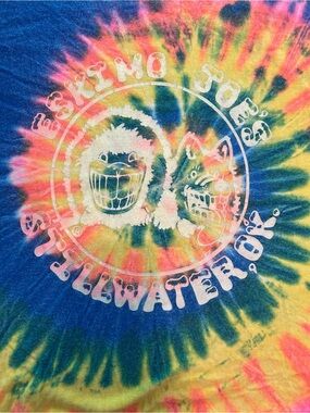 Eskimo Joes Tie Dye Shirt with Glow in the Dark Lettering